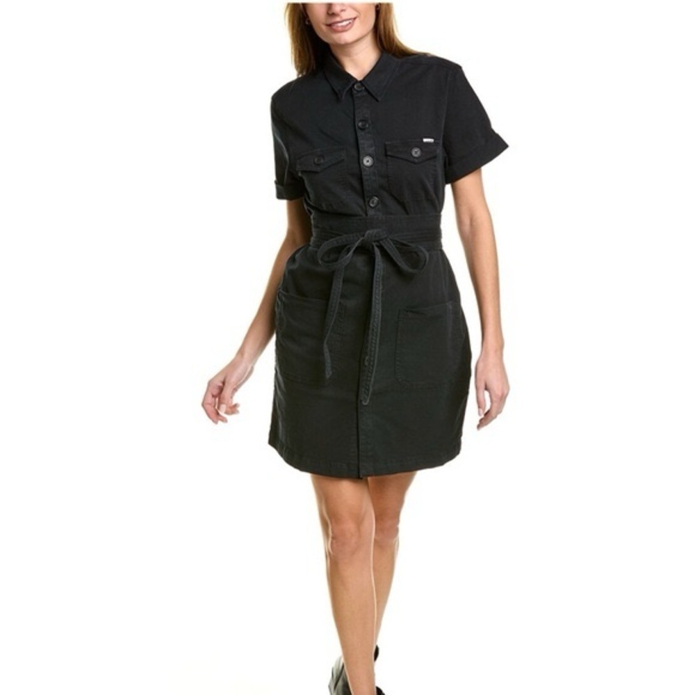 MOTHER The Wrapped Up Mini Dress